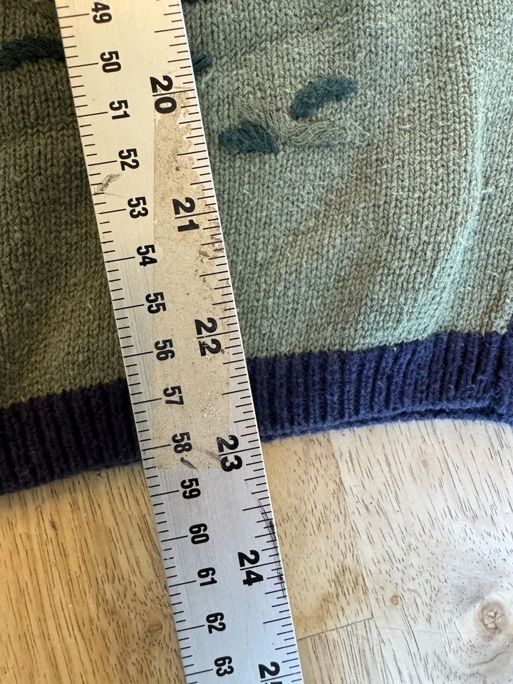 De Colección Años 90 Y2K Suéter Otoño Profesor Escuela L Cristal Kobe Cárdigan Foto 4 de 4