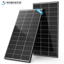 200W Bifacial Solar Panel 12V Solar Battery Home PV Off-Grid Boat Solar Power RV