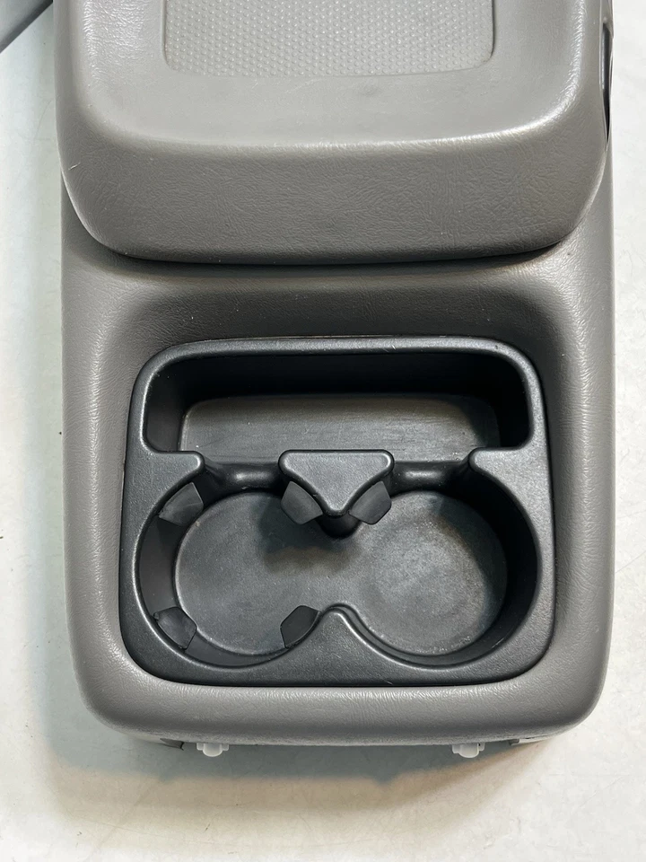 2000-2002 chevy suburban center console silverado tahoe GMC yukon sierra Lt Gray — 第 3/4 张图片