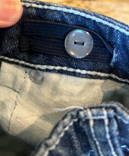 Denim Jean Skirt Adjustable Waist - Picture 7 of 11