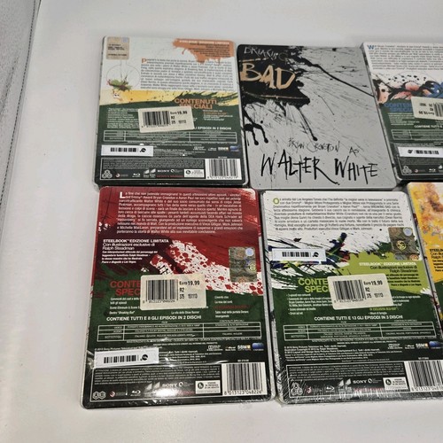 Breaking Bad Complete Series Limited Ed. SteelBook BluRay Italian/English New - Picture 11 of 14