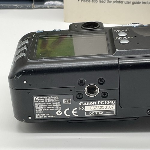 Canon PowerShot S50 Digital Camera Original Box Charger Manual CF Card WORKS - Picture 13 of 17