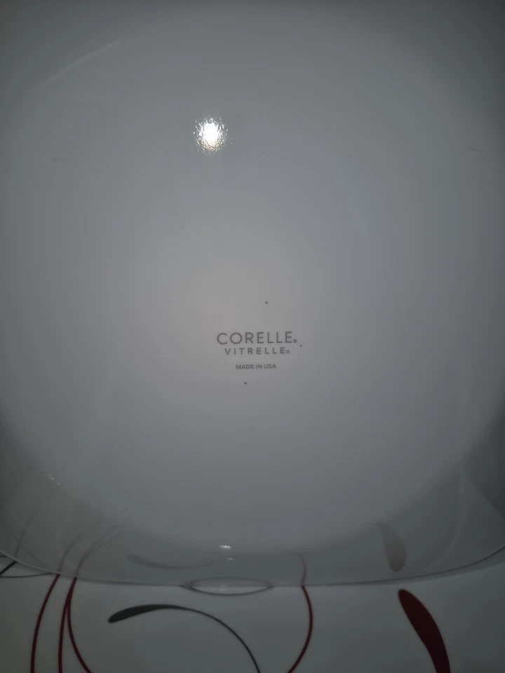  Juego de 8 platos de cena Corelle Splendor 8 cuencos de cereal 8 platos pequeños de 24 piezas Foto 2 de 4