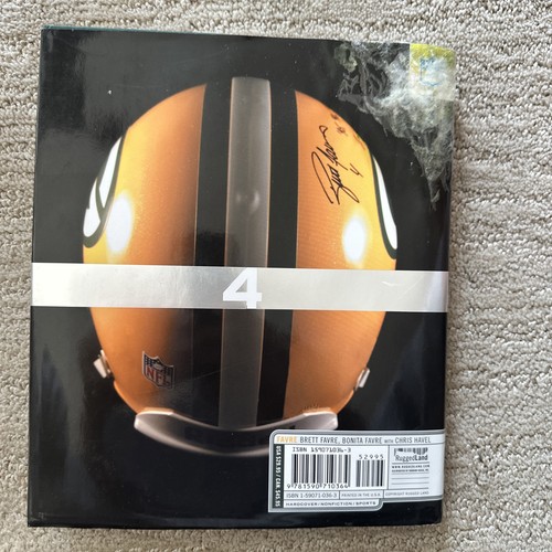 Favre Green Bay Packers NFL FOOTBALL Brett & Bonita Favre DVD used HC BOOK Look - Picture 2 of 15