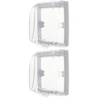  2pcs Türklingel Deckung Haushalt Türklingel Schutzhülle Türklingel