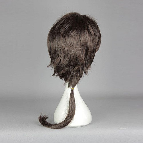 Atmungsaktive Haarperücken Anime Style für Frauen 24" braun geflochtene Perücken mit Perückenkappe - Bild 4 von 6