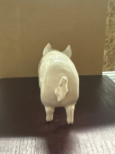 Vintage RARO Beswick dipinto a mano maiali fattoria animali Inghilterra - Foto 4 di 7