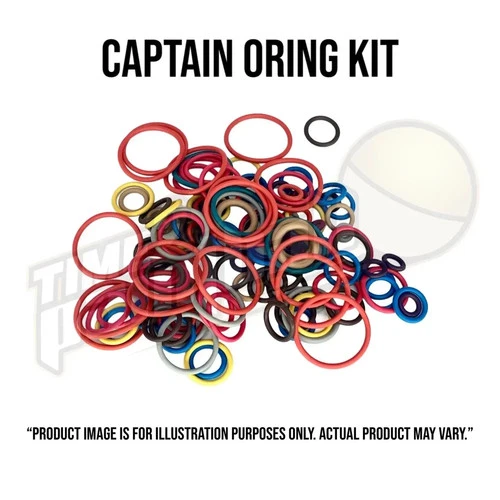 Captain O-Ring DYE Proto Rize & CZR+ Color Coded 3x Oring Rebuild Seal Kit