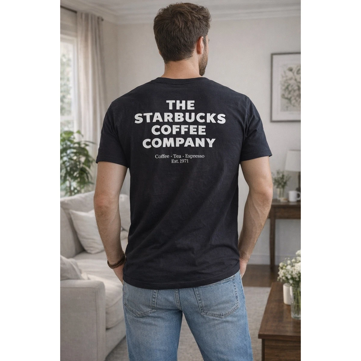 Preços baixos em Camisetas de manga curta Starbucks para Homens | eBay