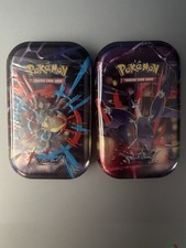 2 Pokemon TCG Mega Evolution Tins 