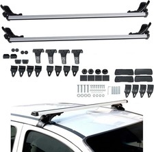 48 Universal Car Roof Rack Cross Bars Top Rail Luggage Cargo Carrier Aluminum