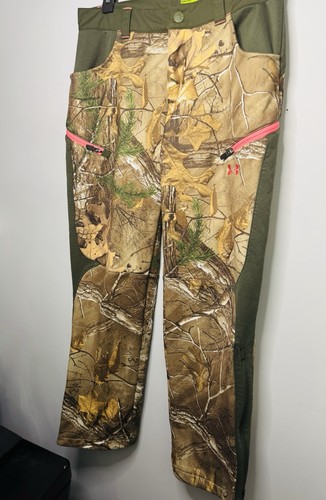 Under Armour Realtree Women’s Camo Hunting Ants Size 8 Scent Control - Picture 2 of 14