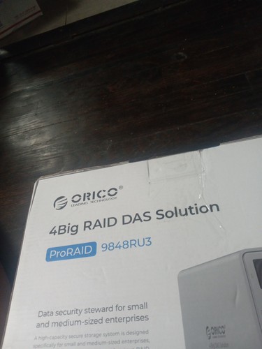 Orico 4Big Raid Das Solution ProRaid 9848RU3 88TB Kapazität integrierter leiser Lüfter.. - Bild 2 von 19