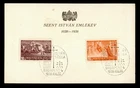 DR WHO 1938 HUNGARY FDC SAINT? COMBO SEMI POST M82494