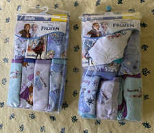 2 NEW 7 packs Day of the Week Briefs Underwear  Disney Frozen Size 8 READ