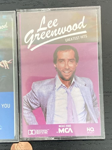 VTG Cassette Tape LOT Lee Greenwood MCA Somebody's Gonna Love You, Greatest Hits - Picture 3 of 9