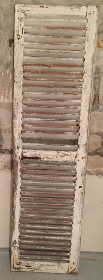 Volet persienne en bois H : 2 M - l : 55cm - ep :3cm - Photo 2/4