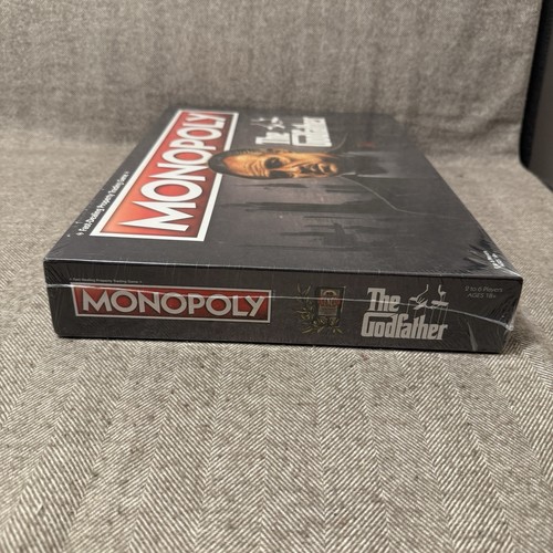 New! MONOPOLY the Godfather 50th Anniversary Board Game by Hasbro / USAopoly - Picture 6 of 6