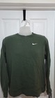 Nike Crewneck Sweatshirt Green Logo Mens Medium- Immaculate Condition