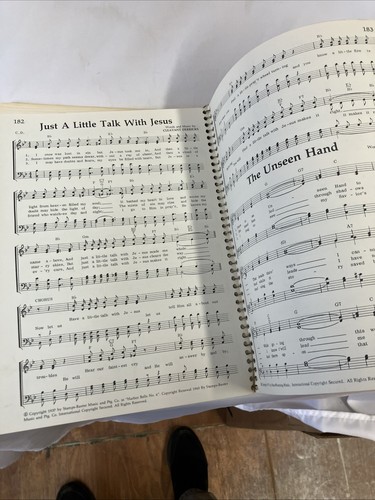 vtg 1977 Elmo Mercer 100 INSPIRATIONAL GOSPEL FAVORITES SATB guitar&piano Accep - Picture 20 of 24