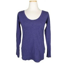 ISSEY MIYAKE Melange Blue Cotton Angora Knit Top F 26809878