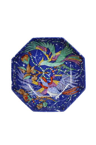 Hermes Marqueterie De Pierres d'Orient et d'Occident Servierschale blau 6,5"x6,5"