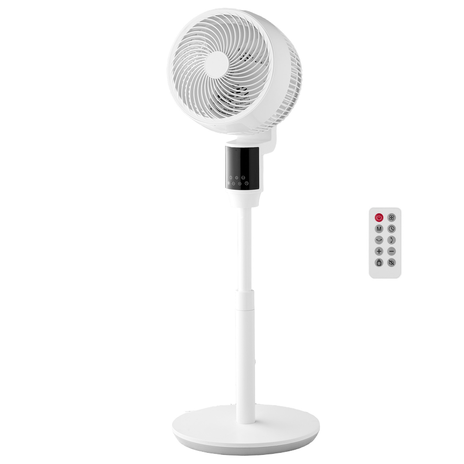 Ventilateur sur pied Uimoso contre la chaleur étouffante réglable par télécommande