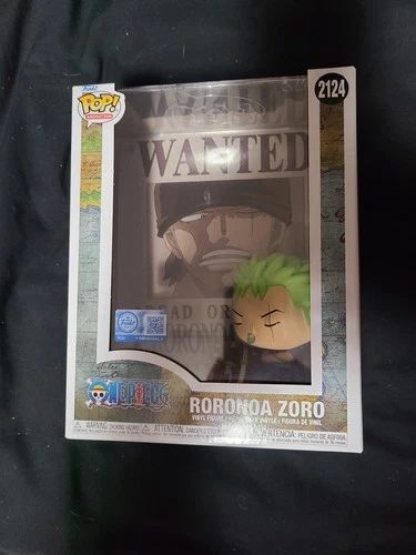 Funko - One Piece - Roronoa Zoro Wanted Poster #2124 Funko Exclusive