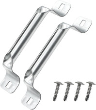 Heavy Duty Garage Door Lift Handle, 2 Pack Rolled Grip Lift Handle, Compatible w