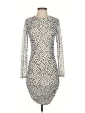 Reformation Women Silver Cocktail Dress XS