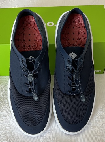 Sperry Top Sider Sonar Flex Deck CVO Navy Water Sneakers Sz 7.5 - Picture 13 of 13