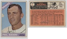 1966 Topps Phil Niekro #28 HOF