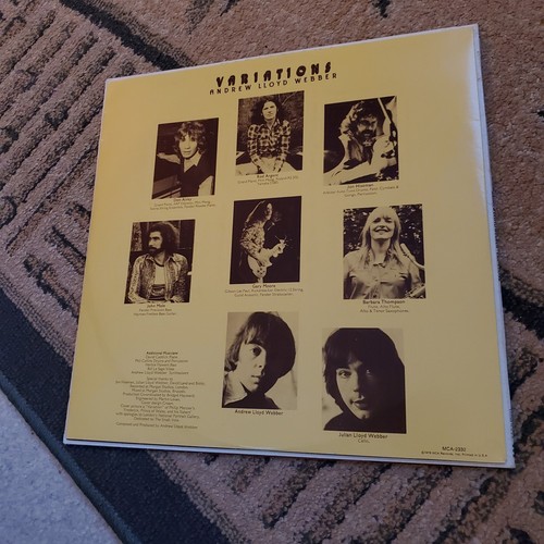 Andrew Lloyd Webber Lp Variations On MCA- NM/NM - Picture 3 of 6
