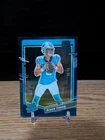 2023 Bryce Young Panini Clearly Donruss Rated Rookie RC Blue SP #'d 98/99 #95