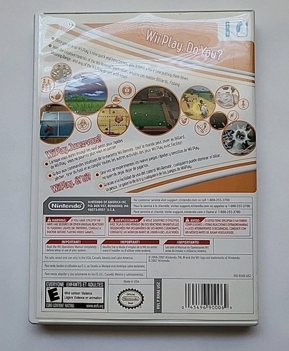 Wii Play Nintendo Wii 2007 Game Complete W/ Manual Tested Works - Bild 2 von 4