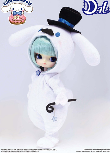 Dal Cinnamoroll 10° Anniversario Ver. D-140 Junplanning Groove Fashion Doll nuovo con scatola - Foto 7 di 12