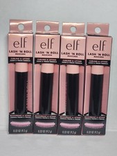 Lot Of 4 Elf Lash 'N Roll Mascara, Curling & Lifting, pitch black