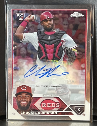 2023 Topps Chrome CHUCKIE ROBINSON Rookie RC AUTO #AC-CR