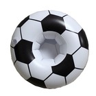  3 Pcs Football Party Photo Props Inflatable Footballs Cup Holder Drink