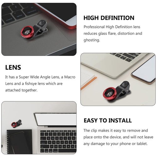3 1 Smartphone Telefon Handy 3-in-1 Tasche 3-in-1 Zoom Mobile - 第 2/12 張圖片