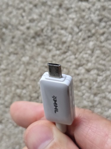Samsung Galaxy S3 S4 S5 Note 2 3 Micro Usb MHL To HDMI 3D Adapter Cable - Zdjęcie 4 z 4