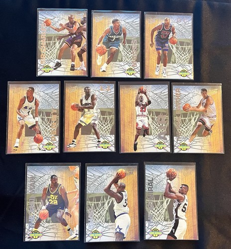 1993-94 NBA FLEER ULTRA FAMOUS NICKNAMES LOT 10 Cards *Not Complete Set* JORDAN