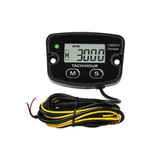 Digital Tach/Hour Meter,Maintenance Reminder for Lawn Mower Generator Motorcycle