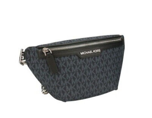 Michael Kors Mini Cooper Belt Bag In Signature blue - Picture 5 of 7