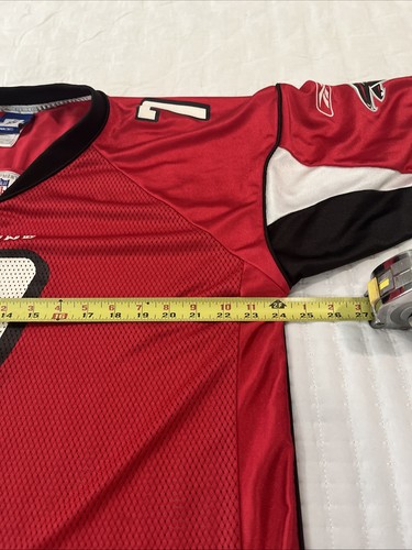 Vintage Atlanta Falcons Michael Vick #7 Reebok NFL Jersey Adult L Large Red - Picture 8 of 11