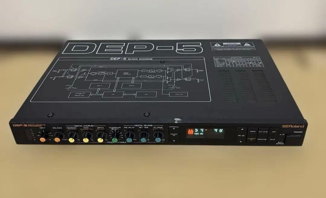 Roland DEP-5　 DIGITAL EFFCTS PROCESSOR Roland Dep-5 Digital Effects Processor - Black for sale online | eBay