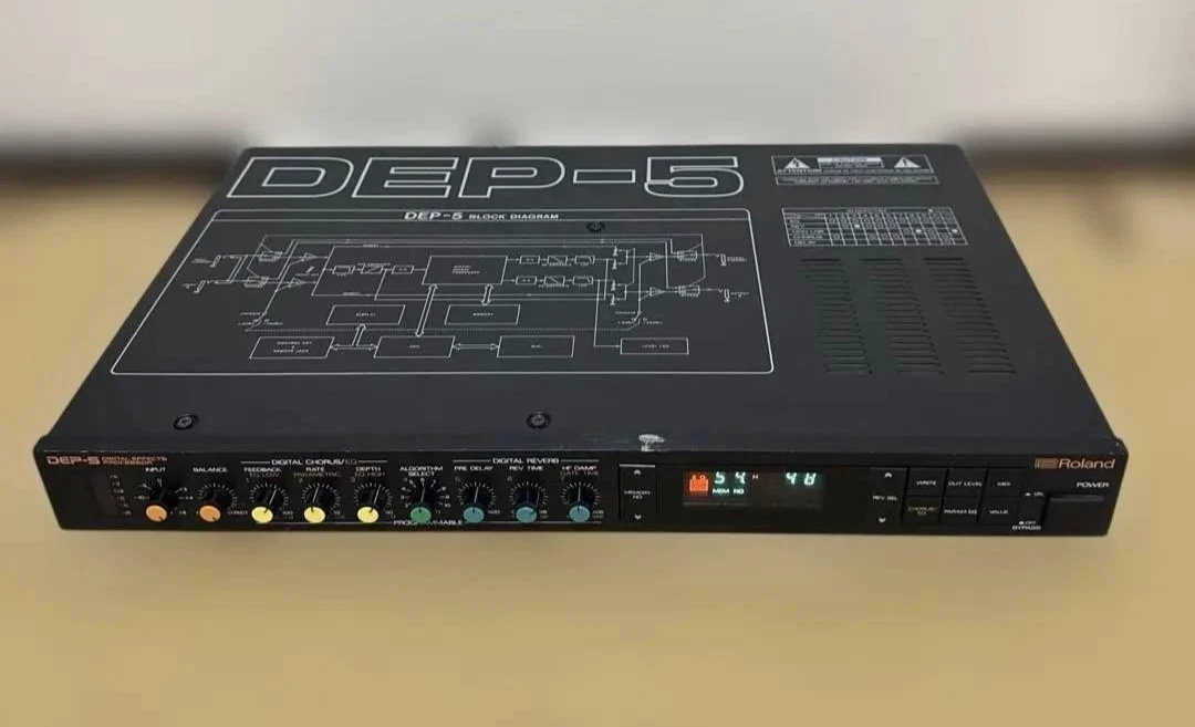 ROLAND DEP-3 DIGITAL Effects Processor Reverb Delay Equalizer 136552971466
