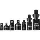 Klutch 7-Pc. Adapter and U-Joint Set, Chrome Vanadium Steel