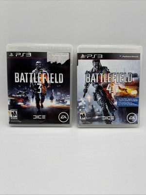 Battlefield 3 & 4 Lot of 2 Sony PlayStation 3 PS3 FPS Shooter Games CIB Tested