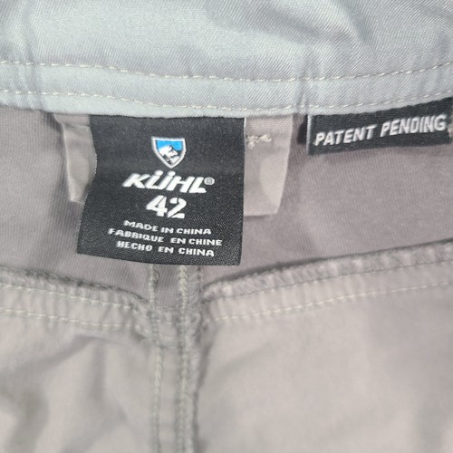 Kuhl Radikl Shorts Men’s 42 Gray 10" Inseam 7 Pocket Stretch Outdoor Hiking - Picture 13 of 22